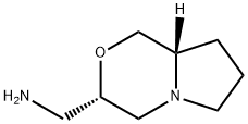 ((3S,8aS)-hexahydro-1H-pyrrolo[2,1-c][1,4]oxazin-3-yl)MethanaMine 结构式