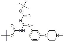 (E)-tert-부틸(tert-부톡시카르보닐라미노)(3-(4-메틸피페라진-1-일)페닐라미노)메틸렌카바메이트