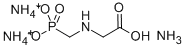 Ammonium glyphosate Struktur