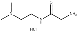 2-Amino-N-[2-(dimethylamino)ethyl]acetamidedihydrochloride 结构式