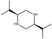 Piperazine, 2,5-bis(1-methylethyl)-, (2S-cis)- (9CI) Structure