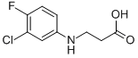 114417-22-0 B-ALANINE, N-(3-CHLORO-4-FLUOROPHENYL)-