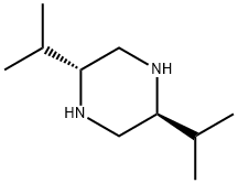 Piperazine, 2,5-bis(1-methylethyl)-, trans- (9CI) 结构式