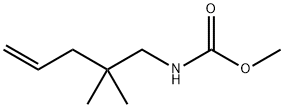 Carbamic  acid,  (2,2-dimethyl-4-pentenyl)-,  methyl  ester  (9CI) Structure