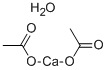 酢酸カルシウム水和物 99.99% TRACE METALS BASIS 化学構造式