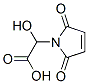 1H-Pyrrole-1-acetic  acid,  2,5-dihydro--alpha--hydroxy-2,5-dioxo- 化学構造式