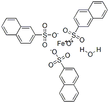 IRON(III) 2-NAPHTHALENESULFONATE HYDRATE Structure