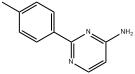 4-Pyrimidinamine, 2-(4-methylphenyl)- (9CI),114523-62-5,结构式