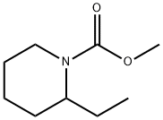 1-Piperidinecarboxylic  acid,  2-ethyl-,  methyl  ester Structure