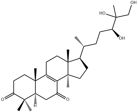 灵芝醇 D, 114567-45-2, 结构式