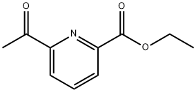 6-Acetylpyridine-2-carboxylic acid ethyl ester Struktur