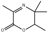 2H-1,4-Oxazin-2-one,  5,6-dihydro-3,5,5,6-tetramethyl-,114581-80-5,结构式
