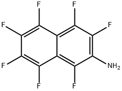 2-氨基七氟萘, 1146-66-3, 结构式