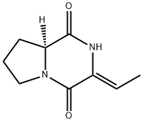 Pyrrolo[1,2-a]pyrazine-1,4-dione, 3-ethylidenehexahydro-, (3Z,8aS)- (9CI)|