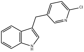 3-(6-Chloro-pyridin-3-ylMethyl)-1H-Indole, 98+% C14H11ClN2, MW: 242.71 Struktur