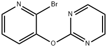 2-[(2-溴-3-吡啶基)氧基]嘧啶 结构式