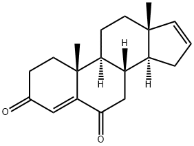 androsta-4,16-diene-3,6-dione Structure