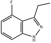 1H-Indazole, 3-ethyl-4-fluoro-,1146118-69-5,结构式