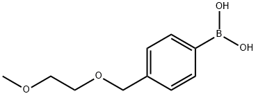 4-((2-甲氧基乙氧基)甲基)苯基硼酸,1146169-44-9,结构式