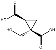 1,2-Cyclopropanedicarboxylicacid,1-(hydroxymethyl)-,cis-(9CI)|