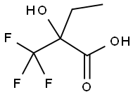 2-HYDROXY-2-(TRIFLUOROMETHYL)BUTYRIC ACID Structure