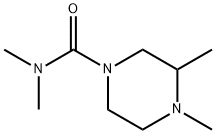 1-Piperazinecarboxamide,N,N,3,4-tetramethyl-(9CI) Struktur