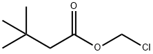 Butanoic acid, 3,3-dimethyl-, chloromethyl ester Struktur