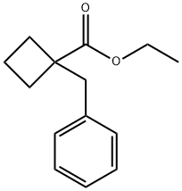 1-苄基环丁烷甲酸乙酯, 114672-01-4, 结构式