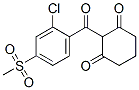 2-(2-chloro-4-methylsulfonyl-benzoyl)cyclohexane-1,3-dione Struktur