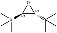 trimethyl-(2-tert-butyloxiran-2-yl)silane 结构式