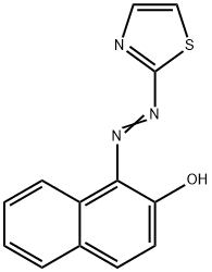1-(2-噻唑基偶氮)-2-萘酚,1147-56-4,结构式