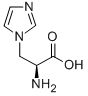 3-Imidazolyl-L-alanine 化学構造式