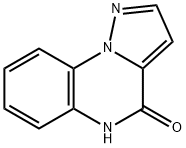 Pyrazolo[1,5-a]quinoxalin-4(5H)-one (6CI),114722-60-0,结构式