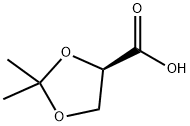 (R)-(+)-2,2-二甲基-1,3-二氧戊环-4-羧酸, 114746-70-2, 结构式