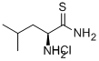 L-LEUCINE THIOAMIDE HYDROCHLORIDE Structure