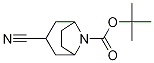 exo-8-Boc-3-cyano-8-azabicyclo[3.2.1]octane Struktur