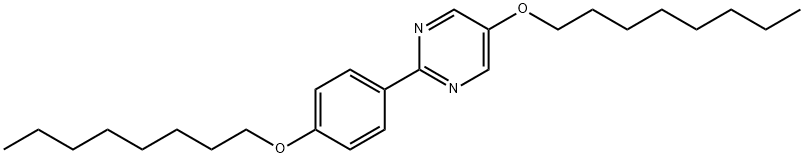 2[4(-N-OCTYLOXY)-PHENYL)-5-N-OCTYLOXY-PYRIMIDINE|2-(4-正辛氧基苯基)-5-(正辛氧基)嘧啶