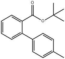 4'-甲基-[1,1'-联苯]-2-甲酸叔丁酯,114772-36-0,结构式