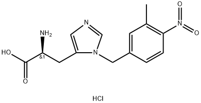 3-(3-METHYL-4-NITROBENZYL)-L-HISTIDINE Struktur