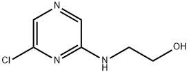 2-(6-chloropyrazin-2-ylamino)ethanol Structure