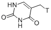 THYMINE, [METHYL-3H] 化学構造式