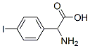 alpha-amino-4-iodo-phenylacetic acid Structure