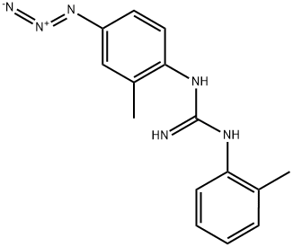 1-(4-azido-2-methylphenyl)-3-(2-methylphenyl)guanidine|