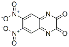 6,7-Dinitro-2,3-quinoxalinedione 结构式