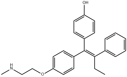 E-エンドキシフェン 化学構造式