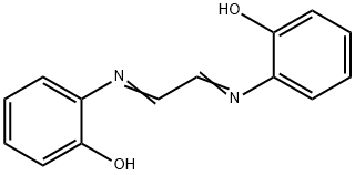 グリオキサールビス(2-ヒドロキシアニル) 化学構造式