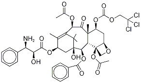 N-Debenzoyl-7-{[(2,2,2,-trichloroethyl)oxy]carbonyl}paclitaxel|