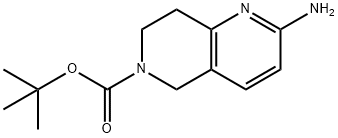 tert-butyl 2-amino-7,8-dihydro-1,6-naphthyridine-6(5H)-carboxylate|1,1-二甲基乙基 2-氨基-7,8-二氢-1,6-萘啶-6(5H)-羧酸