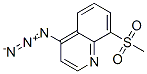 Quinoline,  4-azido-8-(methylsulfonyl)-|
