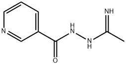 3-Pyridinecarboxylicacid,2-(1-iminoethyl)hydrazide(9CI) Structure